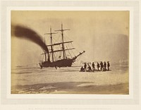 Hunting by steam in Melville Bay, the party after a day's sport killing six Polar Bears within the twenty-four hours. by Dunmore and Critcherson and William Bradford