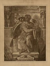 Rome - Palais du Vatican - Chapelle Sixtine, Michel-Ange by Adolphe Braun