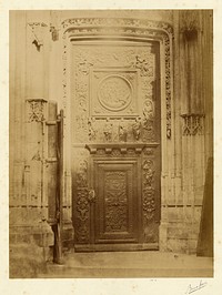 Church Doorway by Bisson Frères