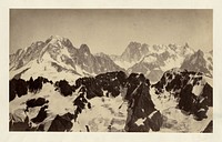 View of the Alps by Bisson Frères