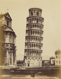Leaning Tower of Pisa by Fratelli Alinari