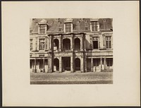 chateau facade by Louis Alphonse Davanne