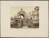 Elaborate gate by Louis Alphonse Davanne