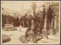 Church Courtyard, Sicily by Baron Wilhelm von Gloeden