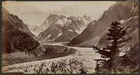 Mer de Glace, Mount Blanc by Francis Frith