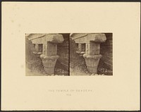 The Temple of Dendera by Francis Frith