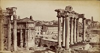 Rome, The Forum by Francis Frith