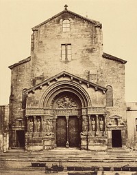 Church of Saint Trophime, Arles by Édouard Baldus