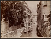 Rio delle Erbe and Palazzo Van-Axel by Carlo Naya