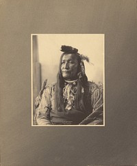 Chief Mountain, Blackfeet by Adolph F Muhr and Frank A Rinehart