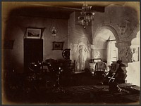 Interior of a colonial residence, Kandy by Joseph Lawton