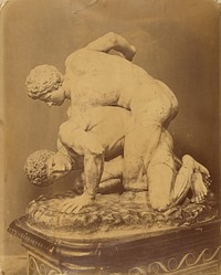 The Wrestlers by Fratelli Alinari