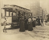 New York Streetcar by Joseph Byron