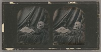 Vanitas / Still Life of Skull, Books, and Hourglass / The Sands of Time by Thomas Richard Williams