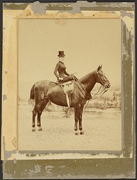 Woman on Horseback by Louis Jean Delton