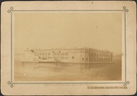 Fort Sumter, August 13, 1863 - trial shots by Haas and Peale