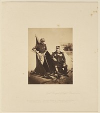 Gen. Bosquet & Capt. Dampierre by Roger Fenton
