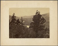 From the Mountains Looking Down the Valley of Great Laramie River by A J Russell