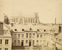 Gendarmerie Imperiale building and Gothic cathedral