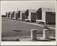 Housing for Migratory Vegetable Pickers, Osceola Labor Camps, Built by FSA, Belle Glade, Florida by Marion Post Wolcott