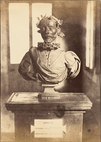 Bust of Tasso by Giacomo Caneva