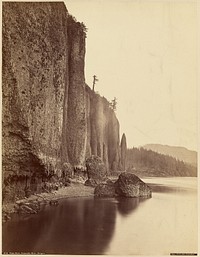 Cape Horn, Columbia River, Oregon. by Carleton Watkins and I W Taber
