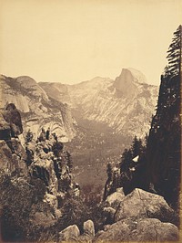 The Domes from Moran Point by Carleton Watkins