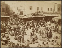 Bazar de Jaffa by Félix Bonfils