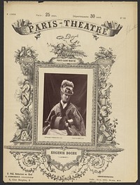 Paris Theatre: Eugenie Doche by J Émile Tourtin