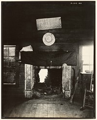 The Cotton Room at Frank Tengle's Farm, Hale County, Alabama / The Cotton Room, the Ricketts House by Walker Evans
