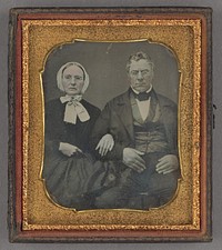 Potratit of a Middle-aged Seated Couple