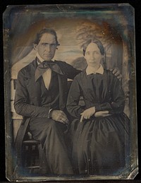 Portrait of a Seated Couple