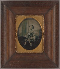 Portrait of a Seated Boy in Robe