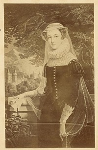 Painting of Mary, Queen of Scots by J.B. Wandesforde