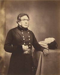 Lt. General Sir H.J.W. Bentinck, K.C.B. by Roger Fenton