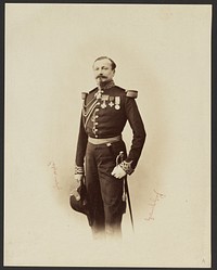 Colonel Waubert de Genlis by Gustave Le Gray