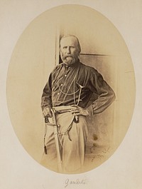Portrait of Giuseppe Garibaldi by Gustave Le Gray