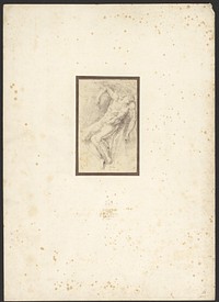 Nude Male Figure Study by Michaelangelo by Charles Marville