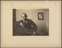 Wilfred, the Lute Player by Doris Ulmann