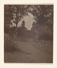 Italian Steps - Oaklawn, Lake George by Alfred Stieglitz