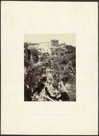 The Temple of Vesta and Grotto of Neptune by Giorgio Sommer