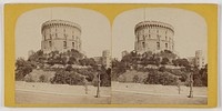 Windsor Castle, Round Tower from Lower Ward. by Albert Hautecoeur