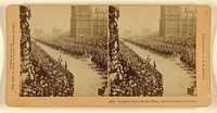 Keeping step with the Music, Diamond Jubilee, London. by Benjamin West Kilburn