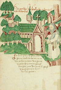 The Hermit Returning to his Cell by Hans Schilling and Diebold Lauber