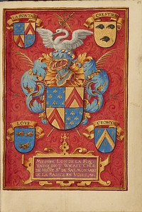 Arms of Lois de la Fontaine