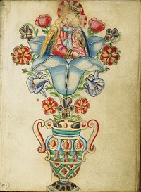 The Virgin and Child in the Calyx of a Flower by Master of Sir John Fastolf