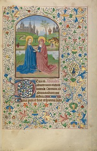 The Visitation by Willem Vrelant