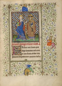 Saints Philip and James by Egerton Master