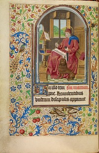 Saint Mark by Master of Jacques of Luxembourg
