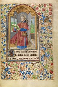 Saint James as a Pilgrim by Master of Jacques of Luxembourg